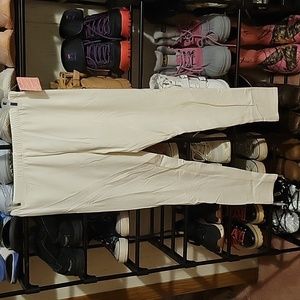 NWT Fabkids cream leggings size XXL 18 (girls)